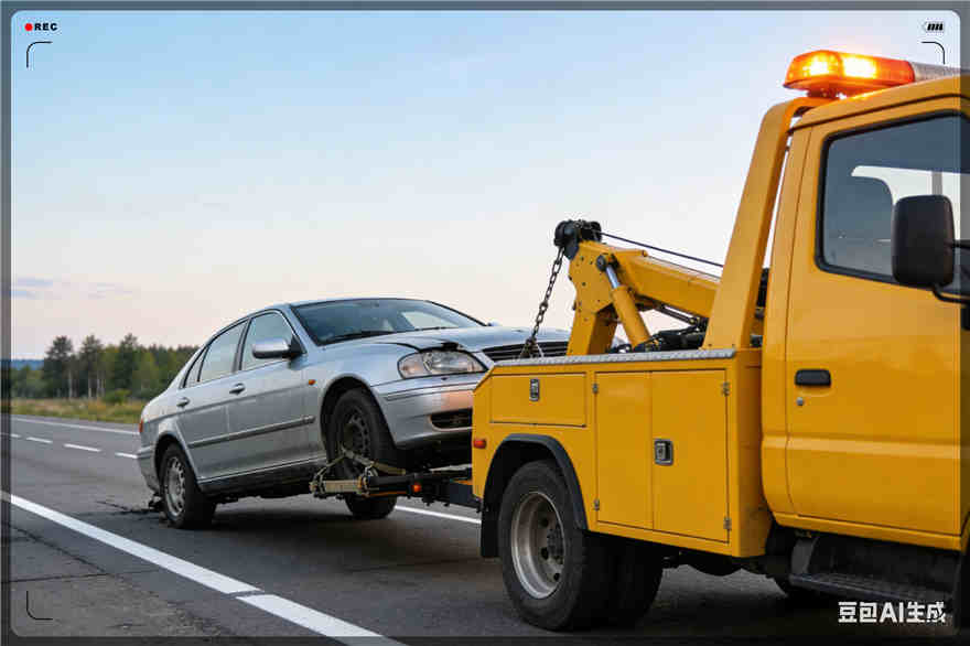 忠县拖车救援电话【案例】