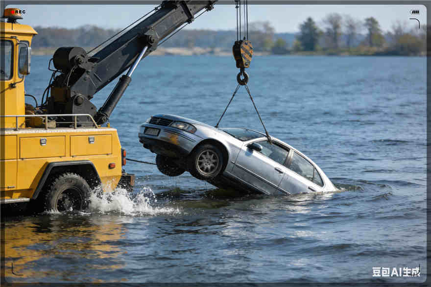 忠县吊车救援电话【案例】